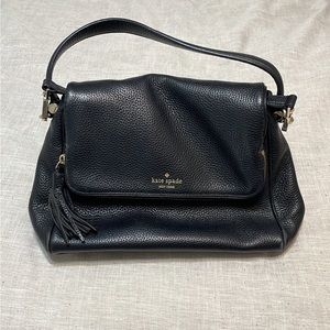 Black Kate Spade crossbody purse